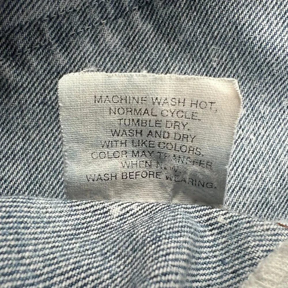 Levi's 505 Jeans Men’s‎ 34 Acid Wash Orange Tag Vintage USA Straight Leg Denim